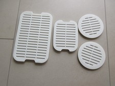 Tupperware Coolnfresh Frischegitter 4 Stück weiß