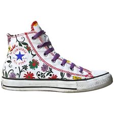 Converse EU 39 UK 6 Chucks Weiß Peacock Pfau Limited Edition Chuck Taylor Flower