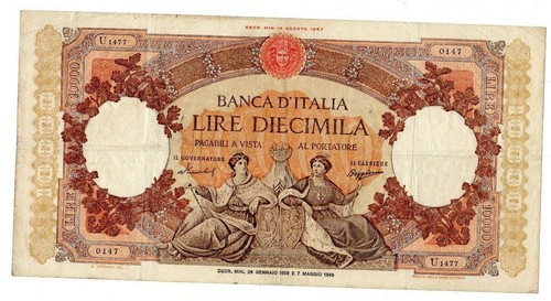Italien italy italia banknote - italien,