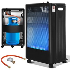 Gasofen 3,8 kW Gasheizung Heizgerät Heizstrahler Blaue Flamme Gasheizer Camping