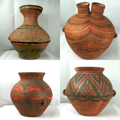Ton vase krug terracota - vase,