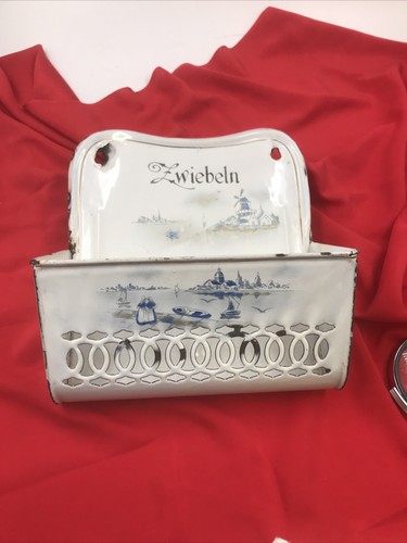 Vintage emaillierter zwiebel - emaillierter,