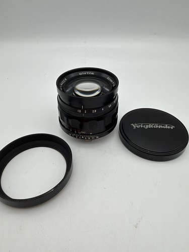 Voigtländer nokton 50mm - nokton, 1.5/50mm