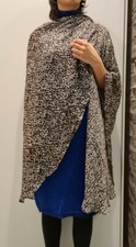 Cape poncho schal 100 seide - poncho,