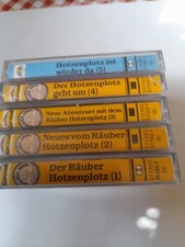 MC Kassetten Sammlung Der Räuber Hotzenplotz  Folge 1 bis 5 Komplett  Karussell