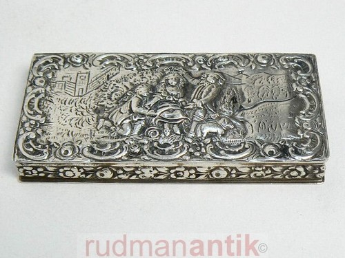 Flache dose silber - flache,