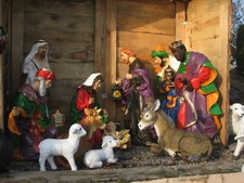 Krippenfiguren 90 cm 13 Stück