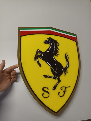 Ferrari logo schild - ferrari, 70