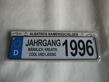 Albatros Namensschilder