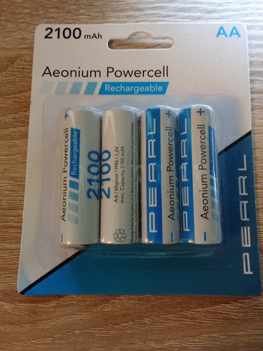 Akku batterien 4er pack - aa,