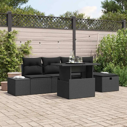 Gartensofa set mit kissen - mit, 6
