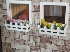 Blumenkasten - Miniatur für Puppenhaus, Puppenstube 1:12