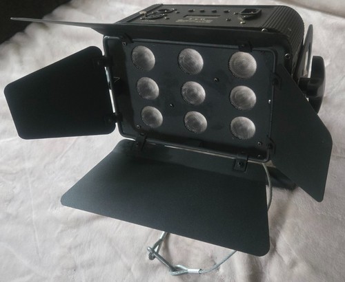 Quad color flood 9 8w - flood, 9×8w