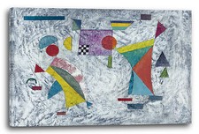 Lein-Wand-Bild Kunstdruck: Wassily Kandinsky - Flatterhaft (1931)