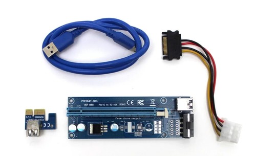 Pcie auf 16x riser karte - 1x,