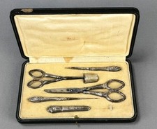 Nähset, 5-teilig, Silber 800