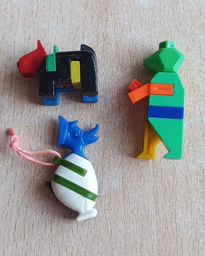 Ddr plastik puzzle 80er - ddr, 3d