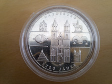 10 Euro 2005 Deutschland 1200 Jahre Magdeburg in Kapsel