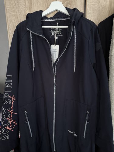 Soccx softshell jacke blau - softshell,