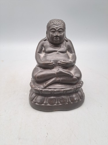 Alte buddha sitzend bronze - buddha,