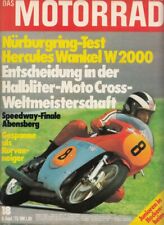 M7318 + Nürburgring-Test HERCULES Wankel W 2000 + DAS MOTORRAD 18/1973