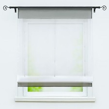 Raffrollo Weiß Raffgardine