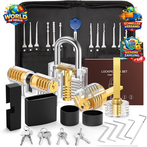 Lockpicking set stück - 32,
