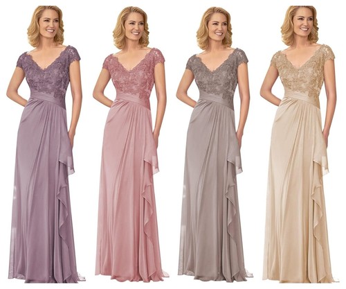 Chiffon brautmutterkleid - chiffon,
