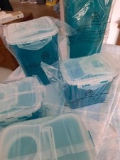 Schuettelboxen Look Look Aufbewahrung Voratsboxen Tuerkis Qvc Neu