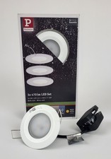 LED Einbauleuchte Paulmann 934.96 Nova Basisset rund 78mm 470lm dimmbar Weiß Neu
