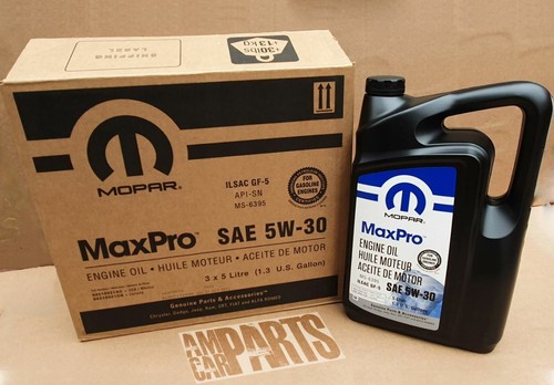 Mopar maxpro motoröl 15 - 5w-30,