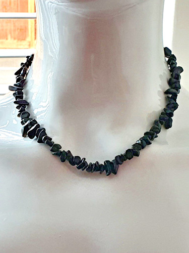 Schwarz französisch jett glas - jett,