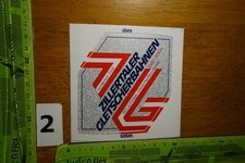 Alter Aufkleber Reise Sport