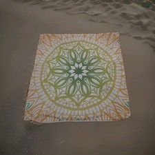 Boho Kissenbezüge Gelb/Grün/Weiss 40x40 2tlg.