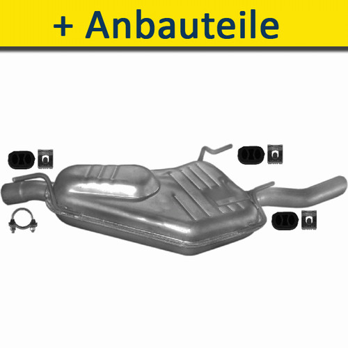 Endschalldämpfer mit