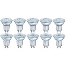 10 x Osram LED PAR16 Glas Reflektor 4,5W =50W GU10 350lm 940 Neutralweiß DIMMBAR