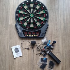 Elektronische Dartscheibe Dartboard mit Soft Pfeilen Kunststoff - Spitze