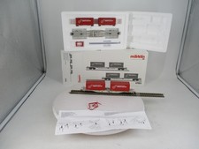 Märklin Spur H0 47083 Güterwagen Set Containertragwagen DSB in OVP