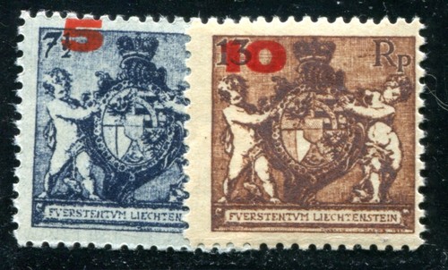 Liechtenstein 1924 62b - 1924, 61-62b