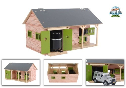Pferdestall mit pferdeboxen - pferdestall,