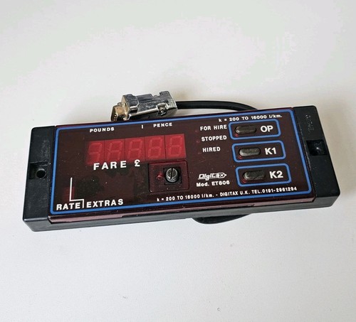 Digitax taxameter mod et806 - -, mod.