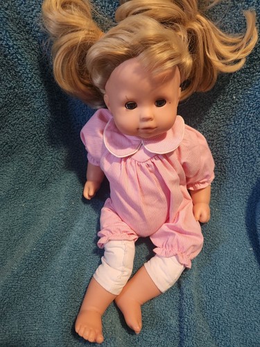 Gotz baby blonde hair blue - blonde,