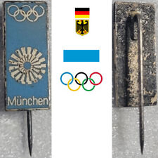 OLYMPISCHE SOMMERSPIELE XX. OLYMPIC GAMES VISITOR-BADGE * MÜNCHEN MUNICH 1972 *