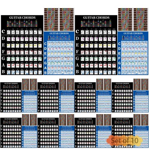Guitar chord chart - guitar,