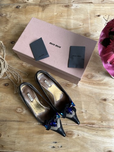 Miu heels schmuckdetail - schmuckdetail, |