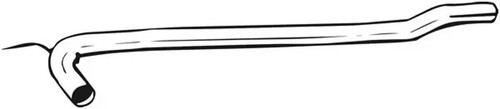 Auspuffrohr 823 475 bosal - auspuffrohr,