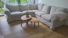 IKEA Ecksofa EKTORP 4-Sitzer Beige – sehr gut erhalten