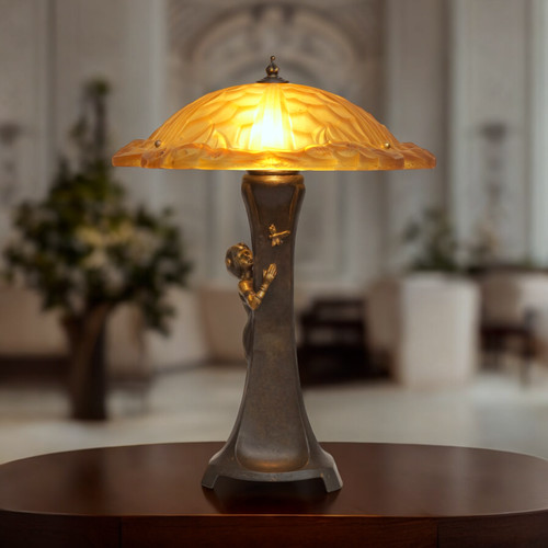 Tolle art déco - tolle, tischlampe