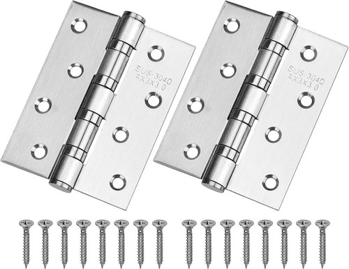 2stk edelstahl scharniere - 2stk,