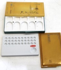 Anmischplatte 2Stk., Keramik